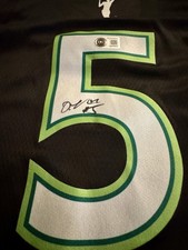 OLIVIA MILES SIGNED CUSTOM JERSEY MINNESOTA LYNX STAR WNBA AUTOGRAPH BECKETT COA