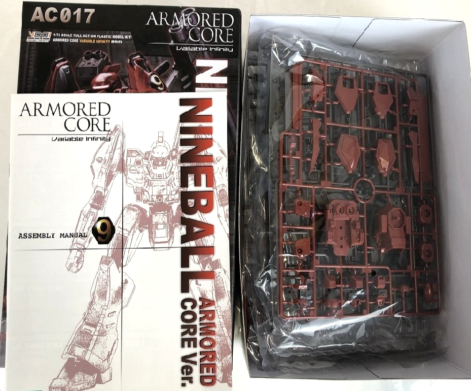 Nine Ball ARMORED CORE Ver. 1/72 Armored Core Variable Infinity