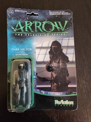 Dark Archer 3.75'' Super 7 ARROW ReAction NEW MOC