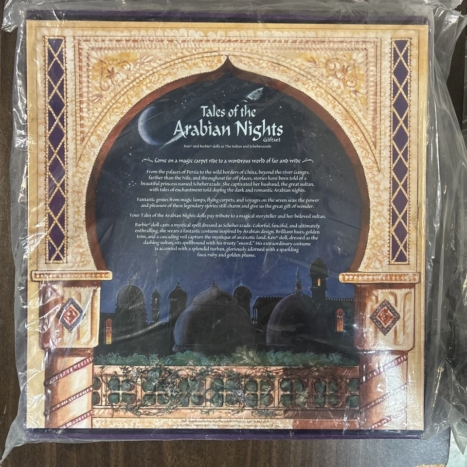 Muñeca Barbie y Ken Tales of the Arabian Nights | Nueva en caja | Mattel 50827 2001 Foto 2 de 3