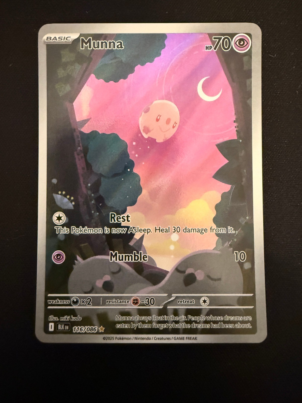 Munna - - 116/086 - SV: Black Bolt (BLK) - NM