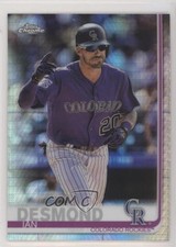 2019 Topps Chrome Prism Refractor Ian Desmond #113 0q0m