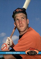1991 Stadium Club #489 Chris Hoiles