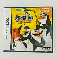 The Penguins of Madagascar Nintendo DS Case and Game Tested No Manual