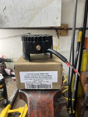 Cycle Electric Regulator CE-540L for 12v Harley-Davidson Generators USA made