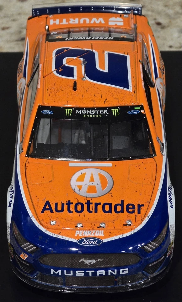 2019 #2 Brad Keselowski AutoTrader Mustang Atlanta Race Win 1:24 Diecast Elite Foto 4 de 4