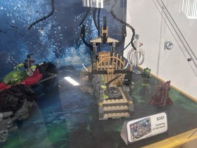 Lego Atlantis store display Rare 8058  8075  8059 8061