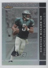 2007 Topps Finest Black Refractor 73/99 Donovan McNabb #3 0f8