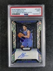 2018-19 Panini Prizm JALEN BRUNSON Auto RC Fastbreak Rookies #FR-JBR PSA 9
