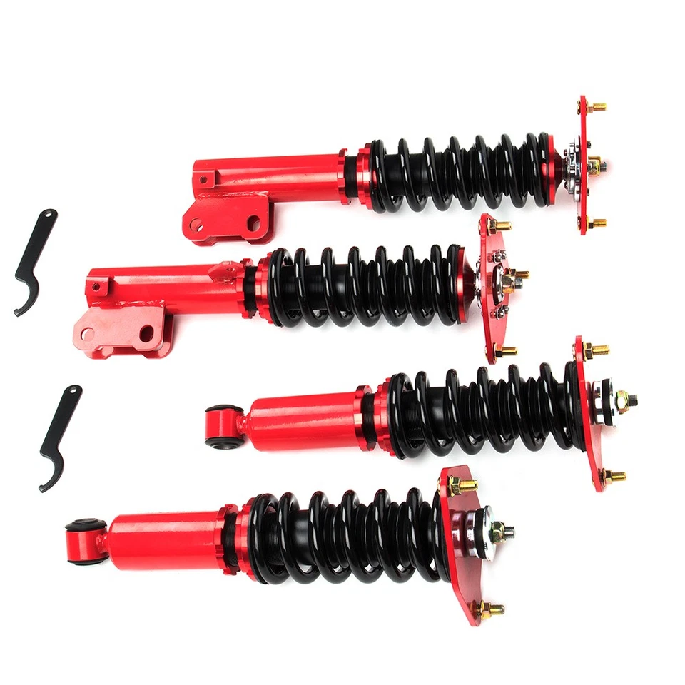 Fits 2006-2012 Mitsubishi Eclips Coilover Shock Suspension Spring Kit Adj Height Foto 3 de 4