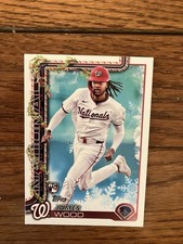 2025 Topps Holiday James Wood #H94 RC NM-M