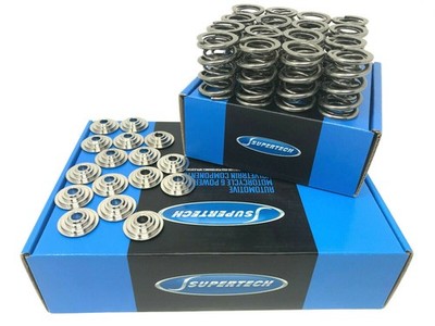 Supertech Dual Springs Titanium Retainers Kit For BMW S54 24V 3.2L E46 M3