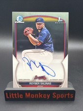 2023 Bowman Chrome - Prospect Autographs Royber Salinas #CPA-RSS (AU, RC)