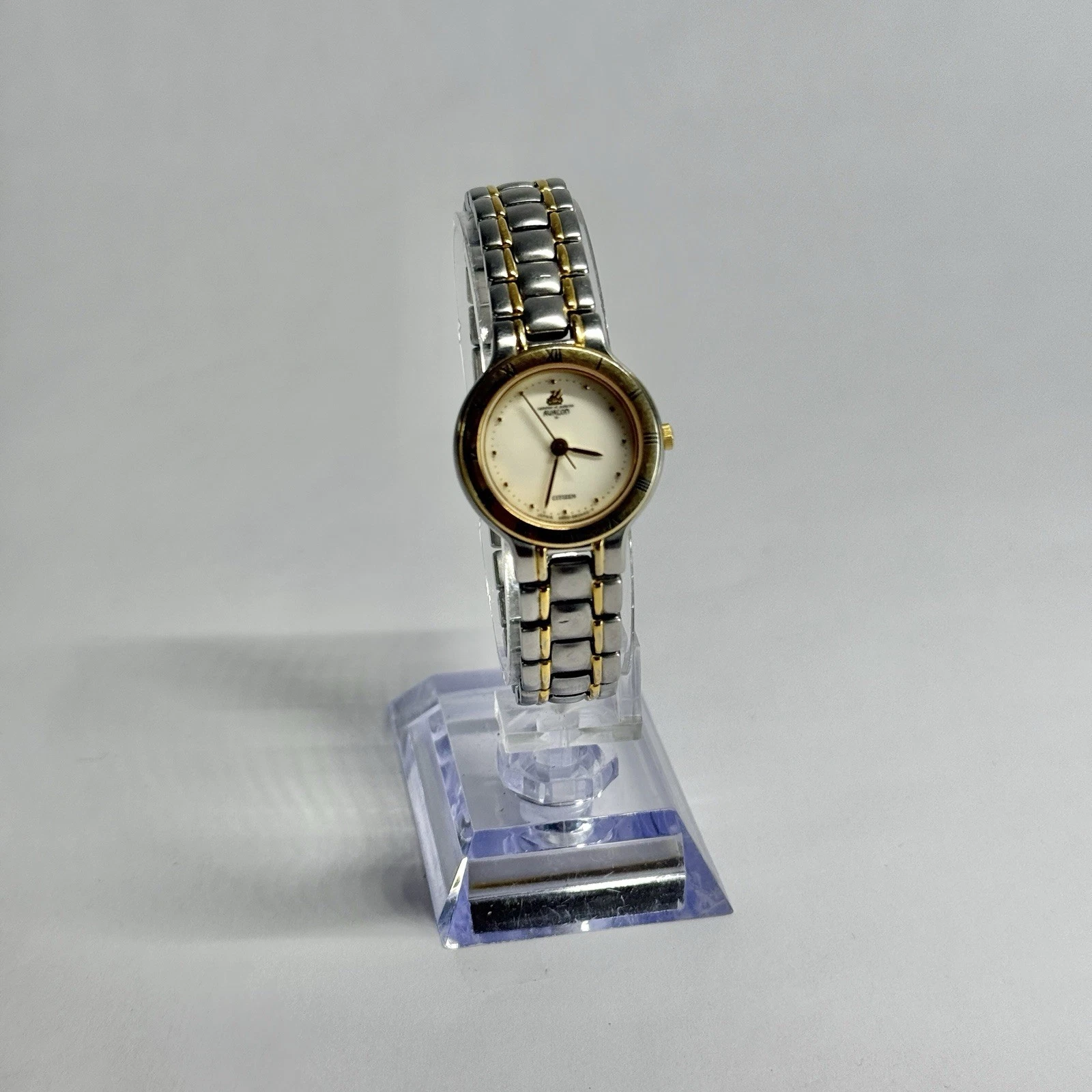CITIZEN Avalon Analog Quartz Silver Tone Women Vintage Watch W721 *WORKING