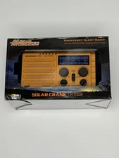 All Hazards NOAA Weather Alert Solar Crank CR1009 Pro Emergency Alert Radio.