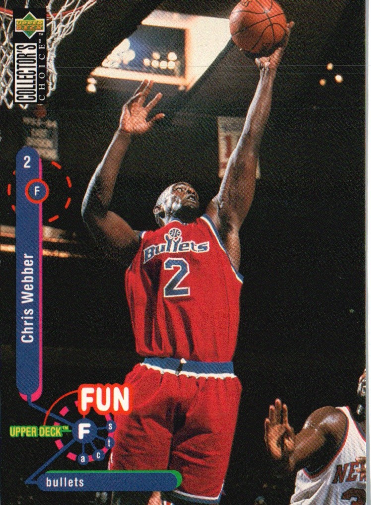 1995-96 Collector's Choice #194 Chris Webber
