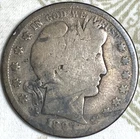 YOU GRADE 1897-S BARBER Half Dollar 50 Cent ABOUT GOOD to GOOD