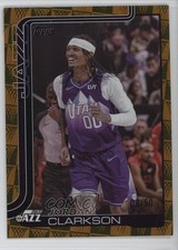 2025-26 Topps Gold Foilboard Season Tip-Off 8/50 Jordan Clarkson #132 p2h