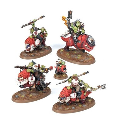 Ork Squighog Boyz - Single Miniatures - Orks - Warhammer 40K - Kill Team Exodite