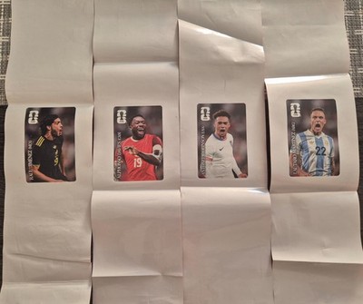 Panini Coca-Cola FIFA World Cup 2026 Sticker Cyprus Greek Labels x 4