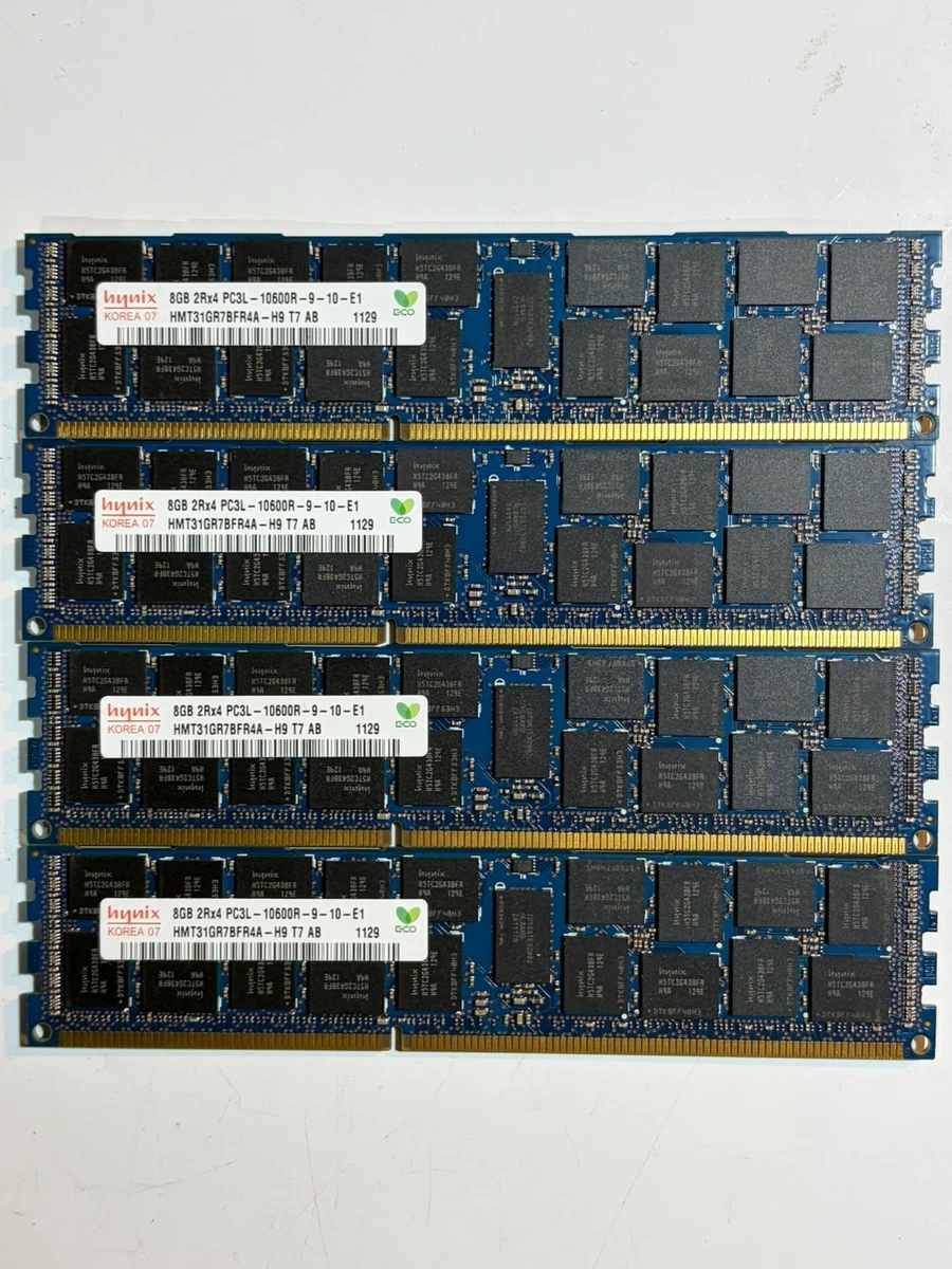 SK hynix PC3-10600 (DDR3-1333) Bus Speed ECC Network Server Memory