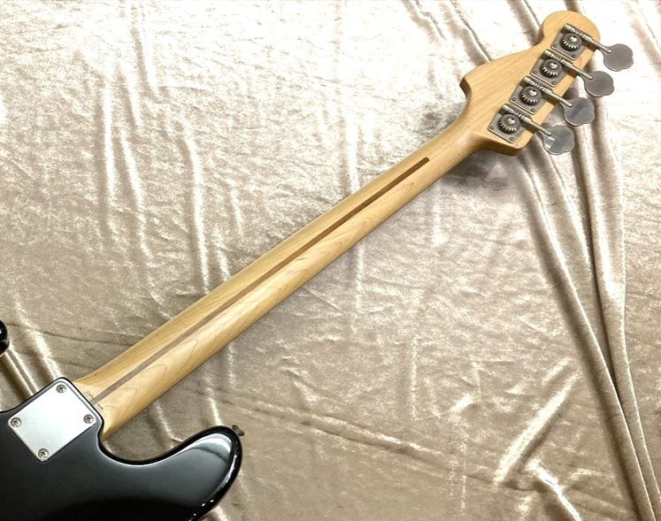 Fender Japan AJB-66 Aerodyne Jazz Bass Black Electric Bass Guitar