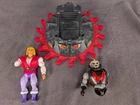Vintage MOTU Roton Evil Assault Vehicle Works Rotates and He-Man Parts Lot