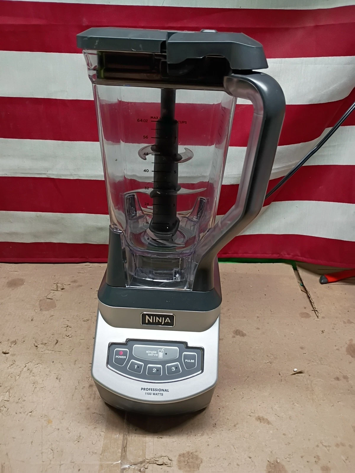 Ninja BL660 3 Speed Blender - Gray, Used Tested