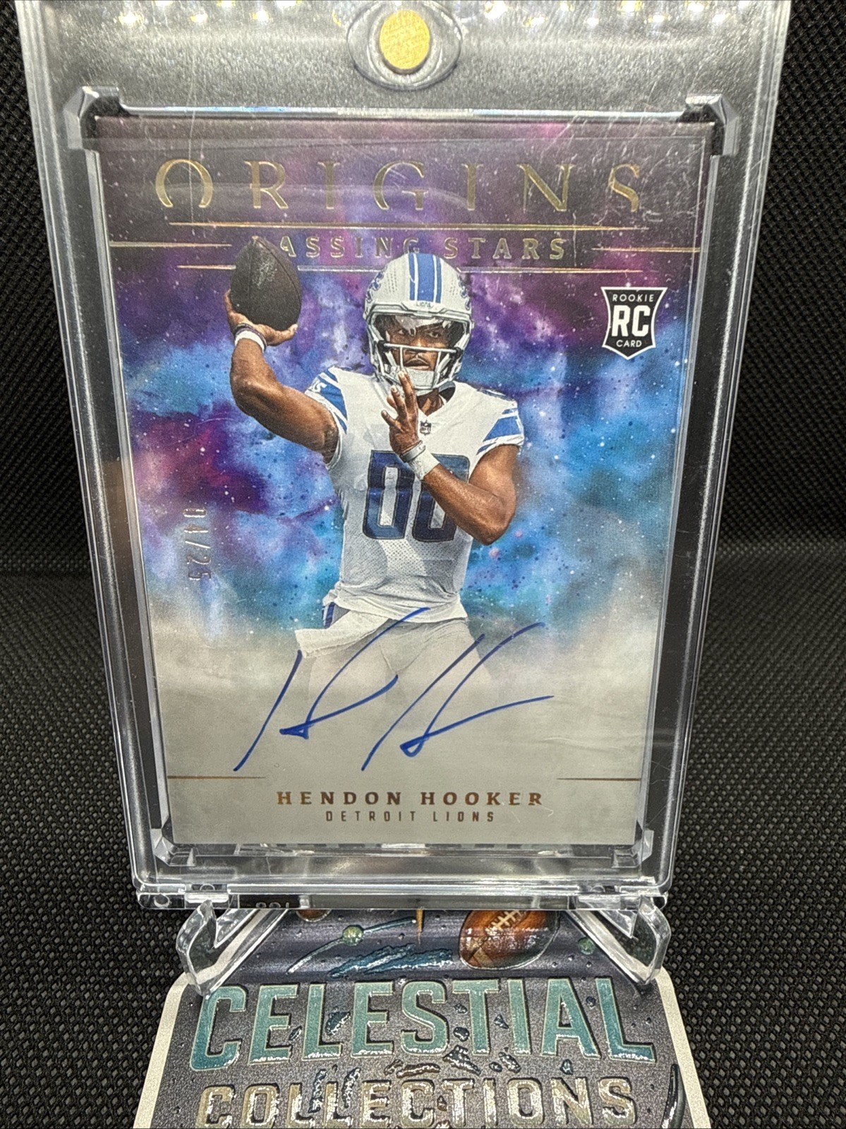 Hendon Hooker Panini Origins Passing Stars Signatures #PSHH Base