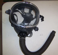 Vintage Scott Aviation Pilot Mask Hard Coated Lens P/N 10102-01 Oxygen Flight