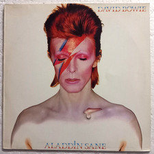 David Bowie Aladdin Sane LP 1981 RCA International NL13890 Vinile Perfetto