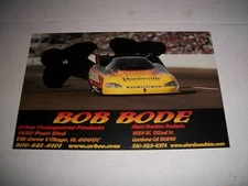 BOB BODE 2010 ALARD MACHINE NHRA HANDOUT/POSTCARD 