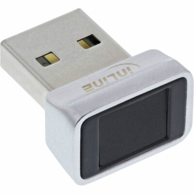 InLine  USB Fingerabdruck Scanner Windows Hello kompatibel