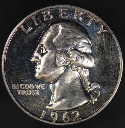 1962 WASHINGTON QUARTER /  PROOF / FRESH FROM A COLLECTION-LOT 8268