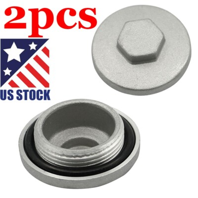 #ad 2PCS Engine Valve Tappet Adjustment Cover Cap O Ring For Honda 12361 300 000 $8.59