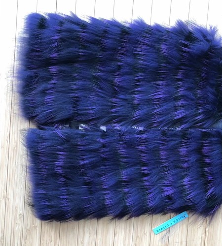 Alice + Olivia PLUM Tiered Fur Vest. Size SMALL. Brand New With Tags. - Picture 5 of 11