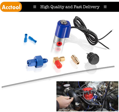 16030-4AN Line Purge Valve Kit Fit For Nitrous Systems Purge line at Solenoid