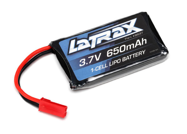 Traxxas LaTrax Alias 3.7V 650mAh LiPo Battery Pack 6637, TRA6637