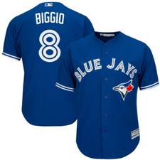 Toronto Blue Jays Cavan Biggio Alternate Jersey Baseball Cool Base MLB X-Large