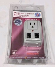 New Interex Surge Slayer Portable Surge Suppressor with Fax/Modem Protection   