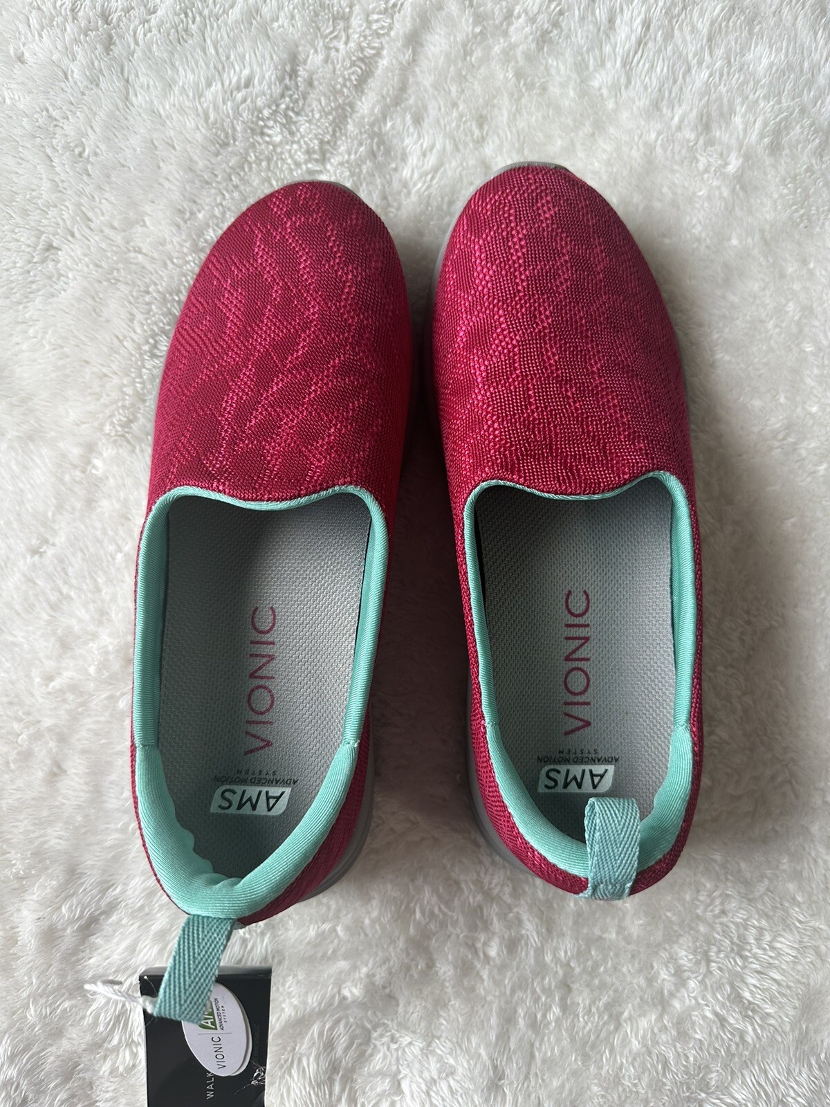 Vionic Agile Hydra Slip On Magenta Pink Womens size 6 Sneakers image 5