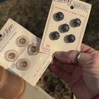 Vintage West  German Made Jewel Tone Fancy Buttons NOS ! — photo 1