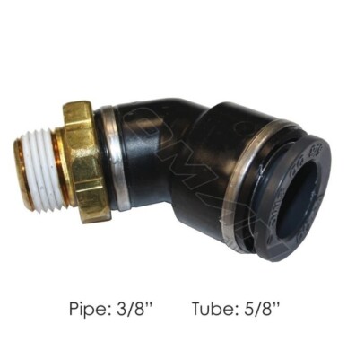 PLC 45 Deg Swivel Elbow 5/8 X 3/8in Part # 379PTC106, 177.117410C
