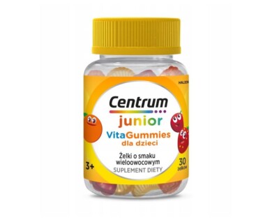 CENTRUM JUNIOR VitaGummies, 30 Jelly Beans für Kinder, żelki dla dzieci