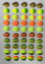 50 count Size 3 Colorado Blades Make your own spinner harnesses