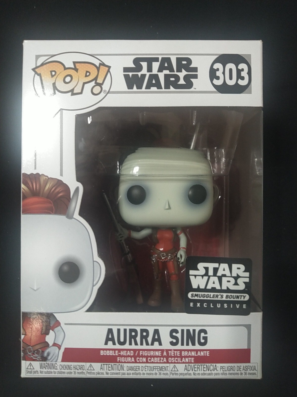 Funko Pop! Star Wars Aurra Sing #303 Smuggler'S Bounty Exclusive