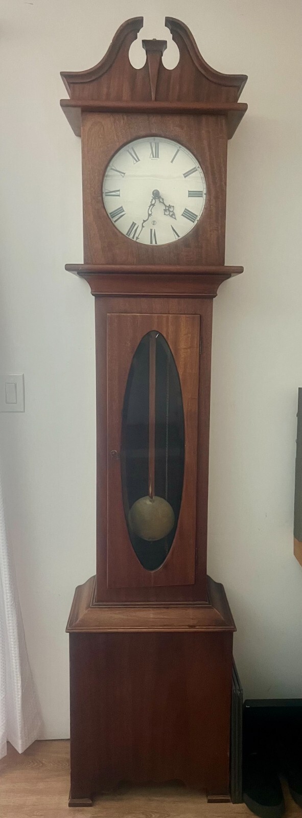 Vintage Grandfather Clock over 7 feet tall PICK UP ONLY