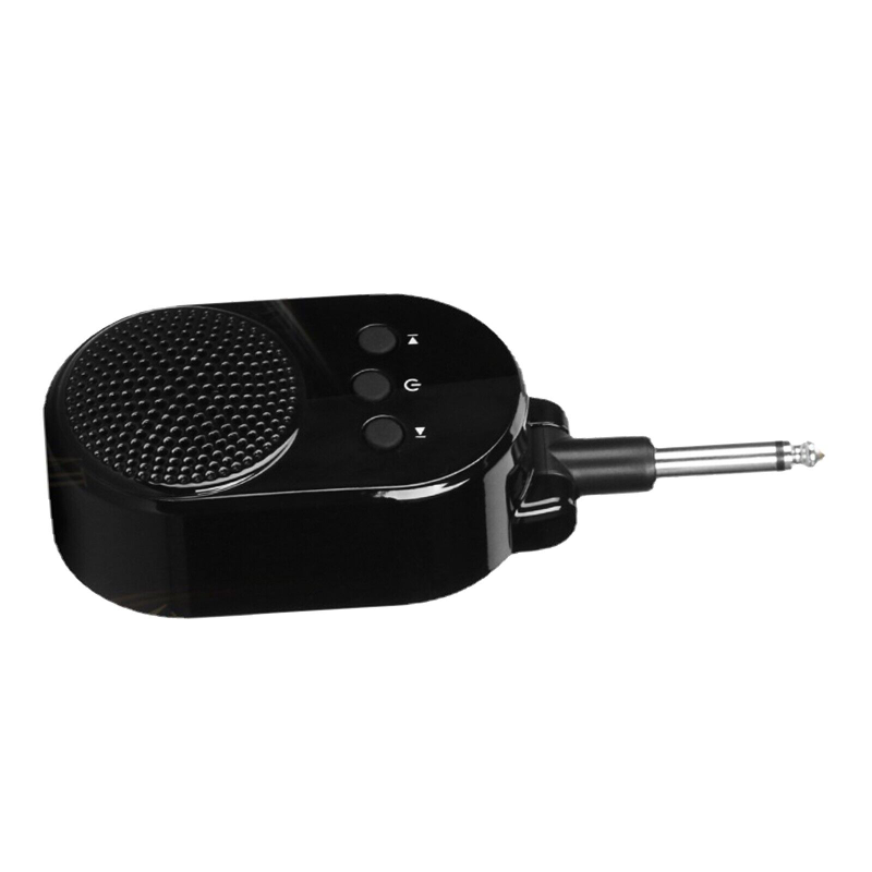 Mini Amplifier Guitar AMP 6.35mm Plug USB Rechargeable For EGuitar