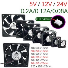 Lüfter Gehäuselüfter Radial Silent 5V 12V ...