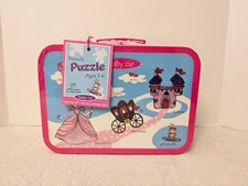 Baby Cie Princess French Theme Jigsaw Puzzle in Carry Case 34pc Child Girl Toy